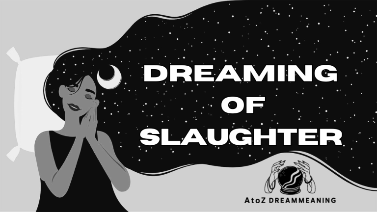 Dream About Slaughter - Biblical Message and Spiritual Meaning