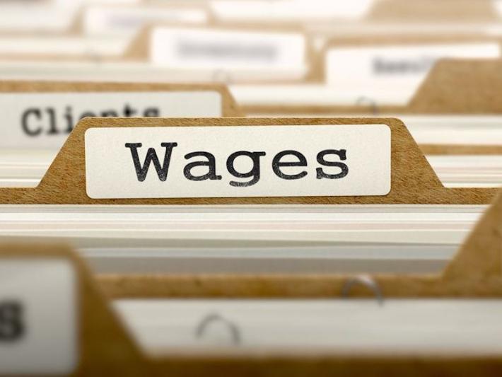 What does it mean when you dream about  wages?