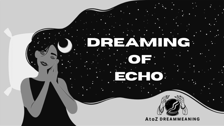 Dream About Echo - Biblical Message and Spiritual Meaning