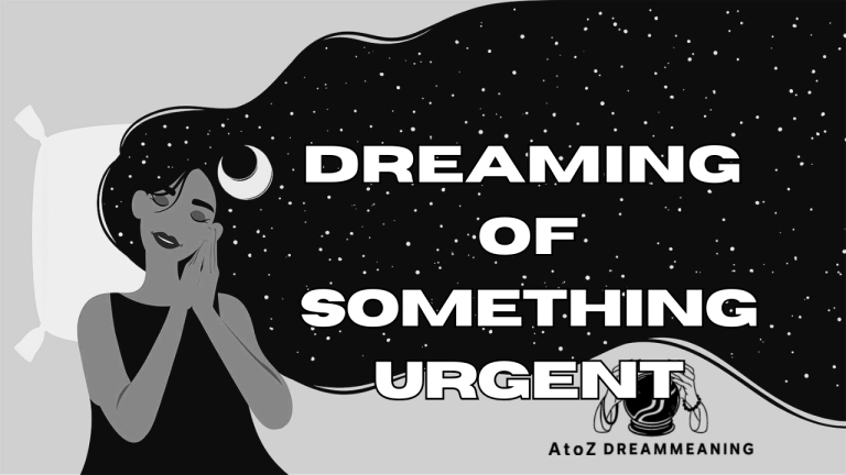 Dream About Something Urgent - Biblical Message and Spiritual Meaning