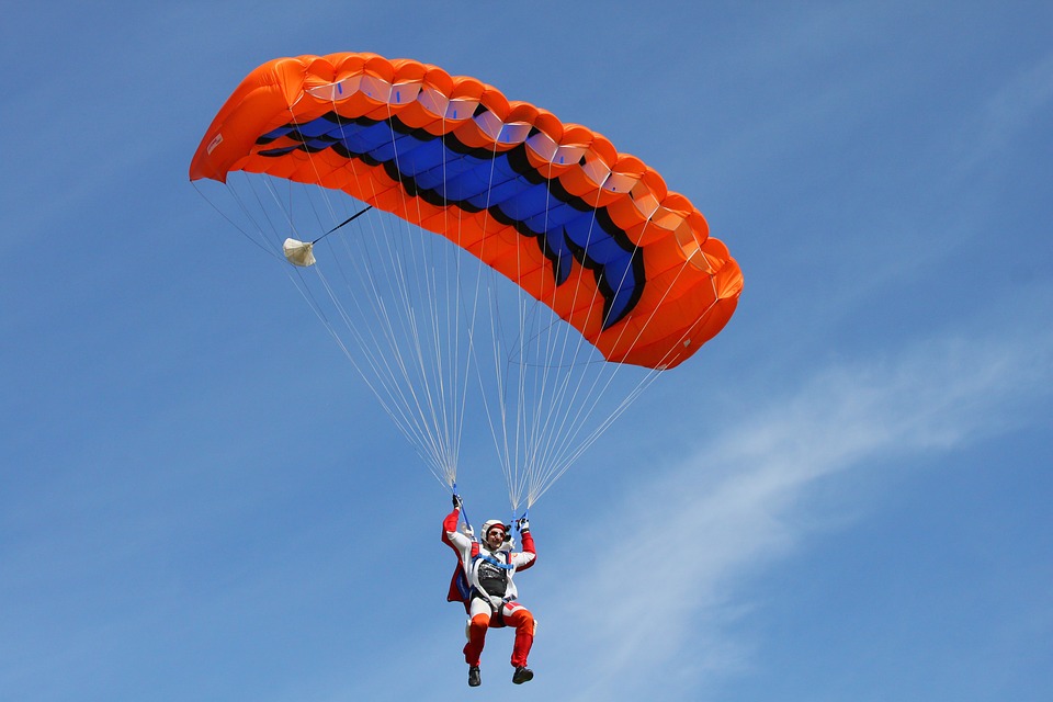 What does it mean when you dream about a parachute?