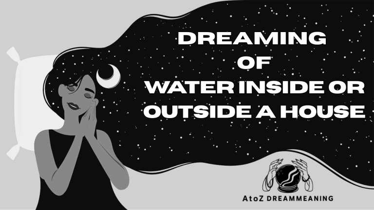 Dream About Water Inside Or Outside A House - Biblical Message and Spiritual Meaning